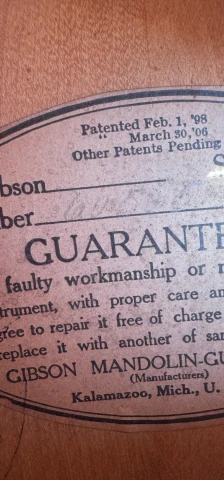 Vintage Gibson Mandolin