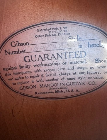 Vintage Gibson Mandolin