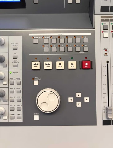 Tascam TM-D8000 Digital Console + Recording PC