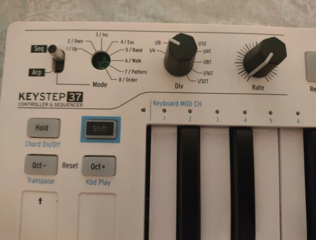 Arturia Keystep 37 χωρίς το arpeggiator