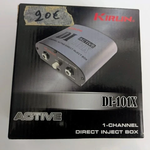 Kirlin DI-101X Active DI Box (Στο κουτί του)