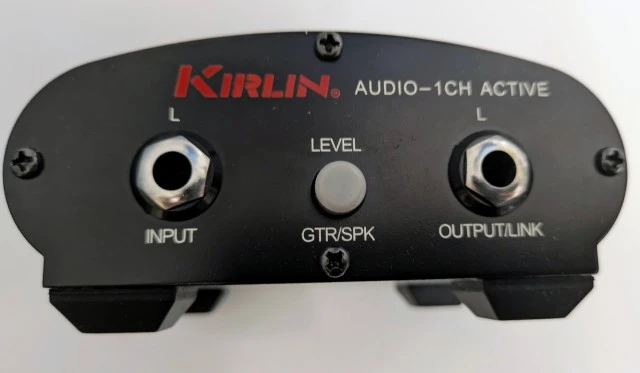 Kirlin DI-101X Active DI Box (Στο κουτί του)