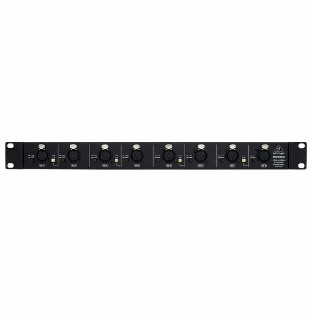 ART S8 & BEHRINGER MS8000 Microphone Splitters