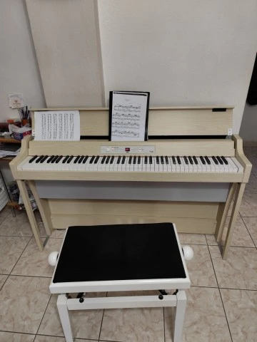 Πιάνο KORG G1 Air σε χρώμα White Ash, Made in Japan