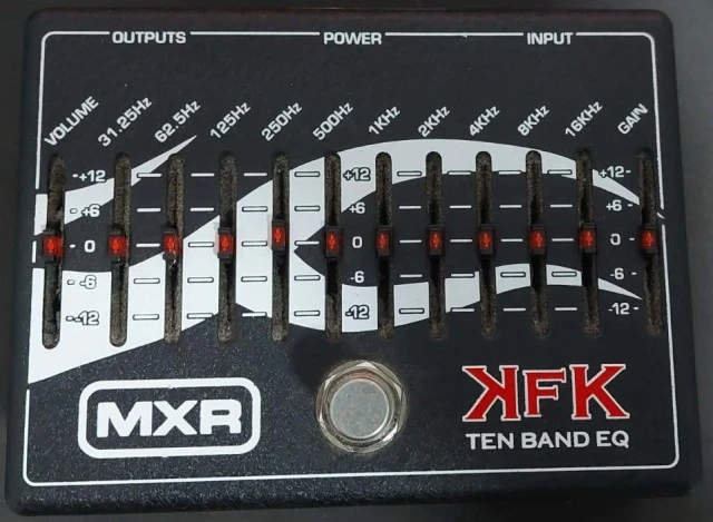 MXR 10 Band Equalizer KFK-1 Kerry King EQ -Price Drop-