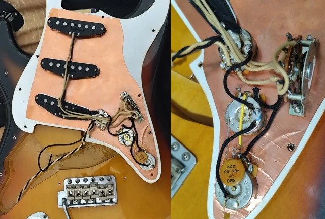 1995 Fender Stratocaster για αριστερόχειρες