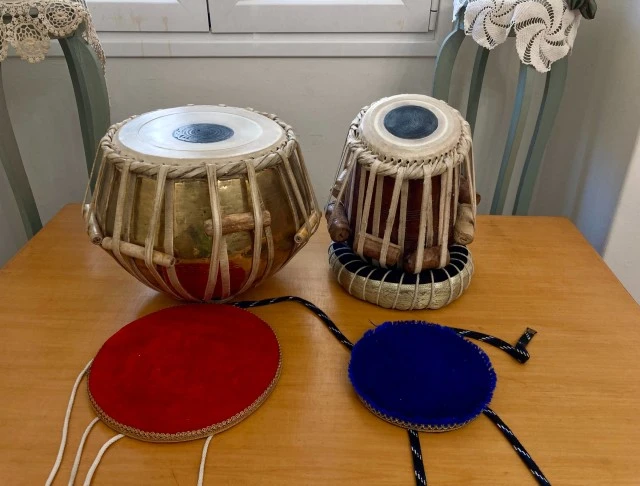 Indian Tabla Set / Σετ Ινδική Τάμπλα (Αυθεντική Ινδική)