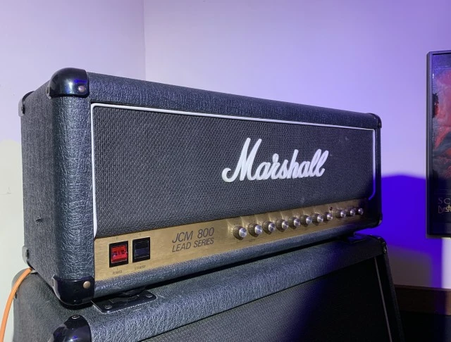 Vintage 1990 Marshall JCM800 2203 Lead series 