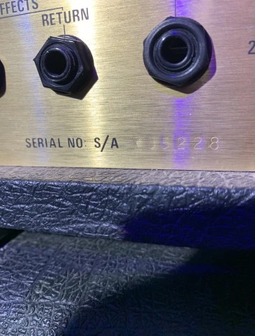 Vintage 1990 Marshall JCM800 2203 Lead series 