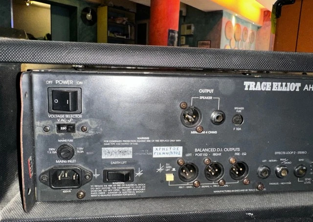 Trace Elliot AH350SMX - 350W Stereo Bass Head (UK Made)