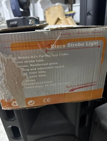 Επαγγελματικό DMX Strobe Light 1500W Xenon BF-1500DCE I