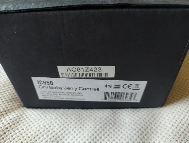 Dunlop JC95B Cantrell Cry Baby Wah