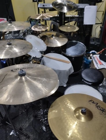 Gretsch Blackhawk, Zultan Cymbals, Βάσεις Tama