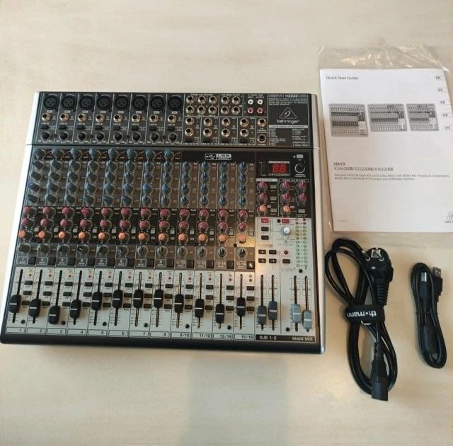 Behringer Xenyx X2222USΒ | Εγγύηση Thomann έως 03/2028