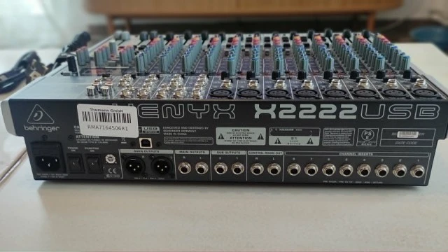 Behringer Xenyx X2222USΒ | Εγγύηση Thomann έως 03/2028