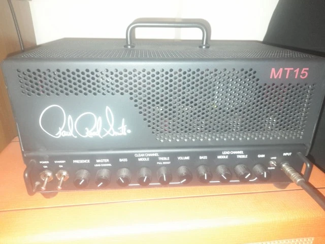 Ενισχυτής PRS mt15 και MXR GT-OD