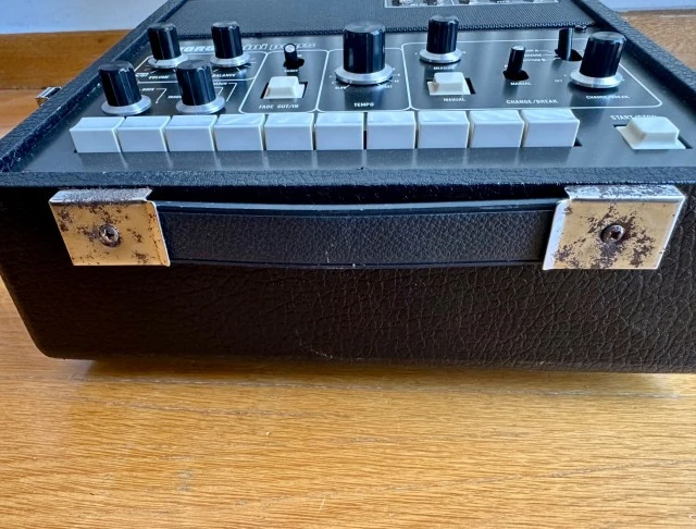 Vintage KORG Mini Pops 120 Automatic Rhythm Instrument.