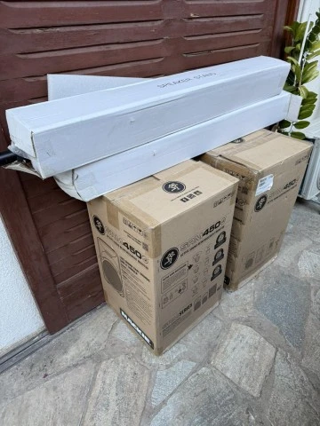 Πλήρες επαγγελματικό σετ ήχου / DJ – Mackie SRM450 v2, 