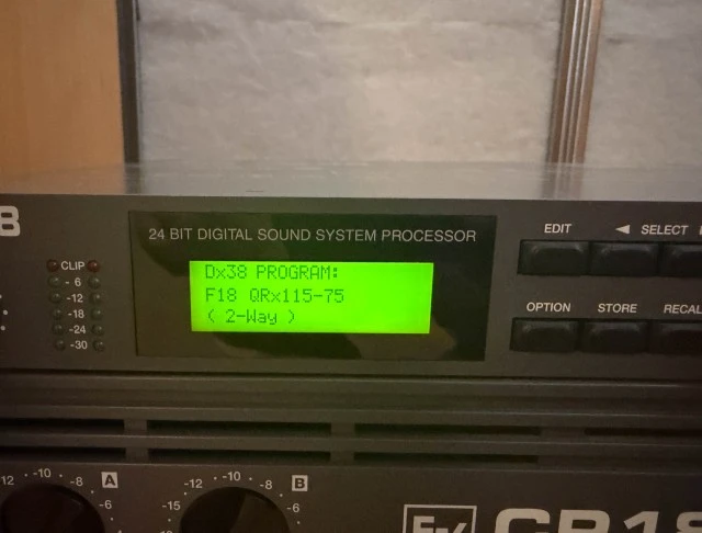 Electro Voice Dx 38 - Processor 