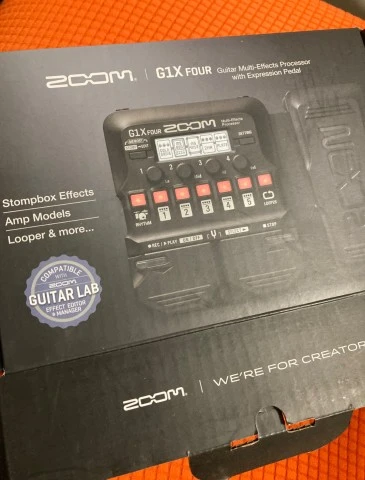 Zoom G1X four guitar multi effects pedal