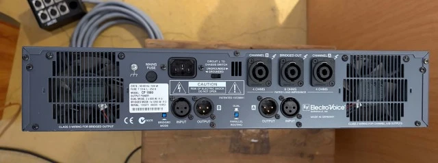 Electro Voice CP1800 Power Amplifier - Precision Series