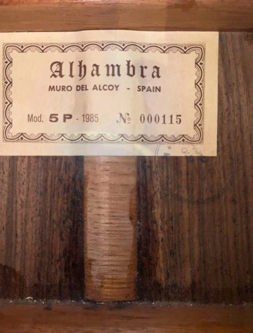 Alhambra Model- 5P
