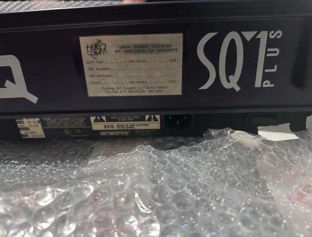 ENSONIQ SQ-1 Plus TransWave 32 Voice Music Studio Synth