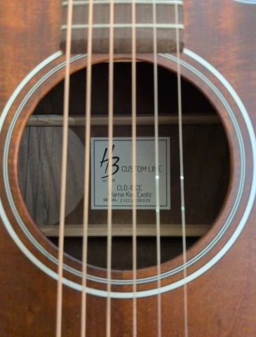 Harley Benton CLD-15CE Flame Koa Exotic