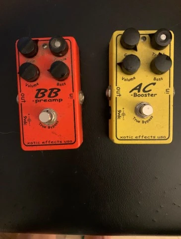 Xotic BB preamp και AC booster 