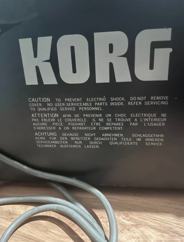 Korg MS-20 analogue synthesizer & sequenser SQ-10