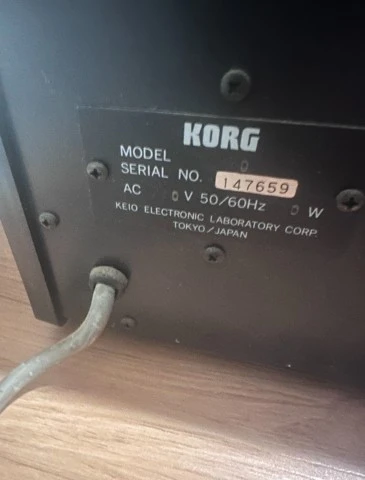 Korg MS-20 analogue synthesizer & sequenser SQ-10