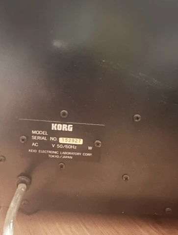 Korg MS-20 analogue synthesizer & sequenser SQ-10