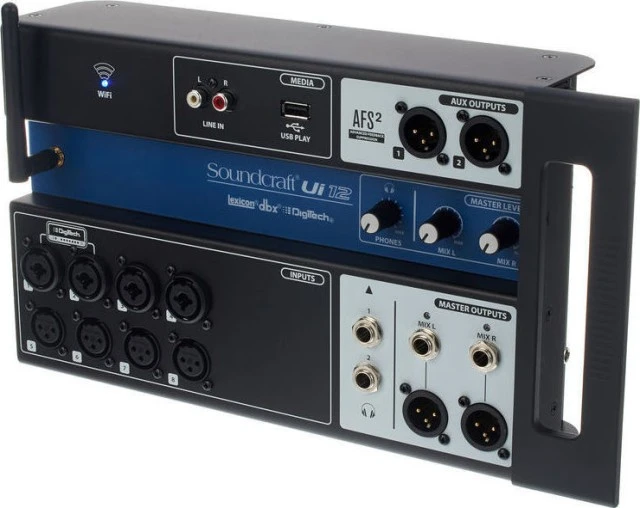 Soundcraft UI12 Ψηφιακή Κονσόλα(Δεκτή δοκιμή&επιστρ