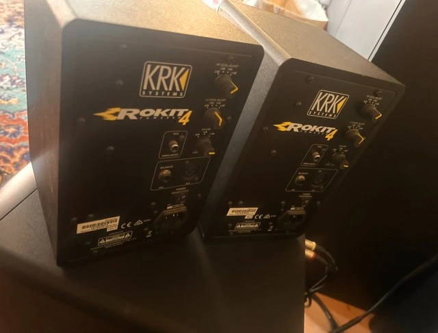 KRK Rokit 4 G3 Pair + KRK 10S Subwoofer