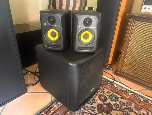 KRK Rokit 4 G3 Pair + KRK 10S Subwoofer