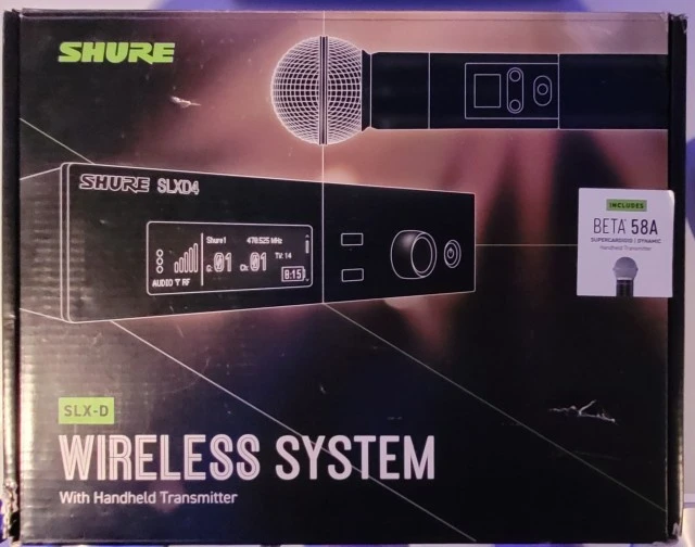 Shure SLX-D4 / Beta58A