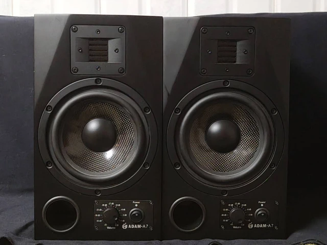 Adam A7 Active studio monitors