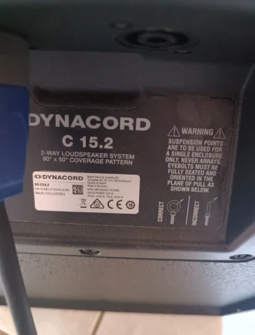 Ηχείο Dynacord C 15.2 (Germany)