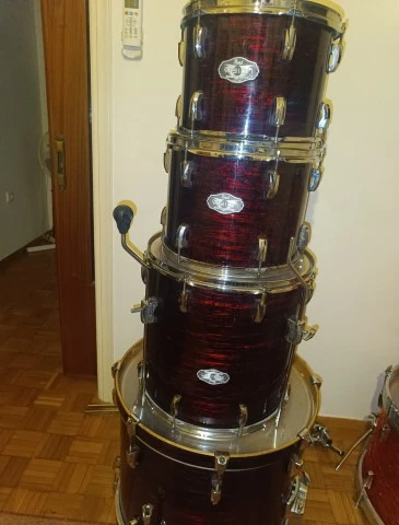 Pearl vision drum set 