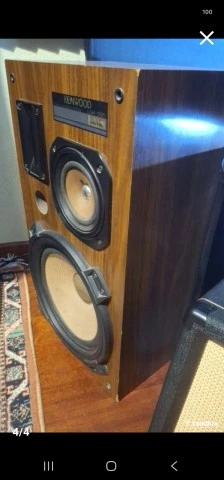 Kenwood Lsk 525 3 δρόμων 3 ηχείων σύστημα Vintage