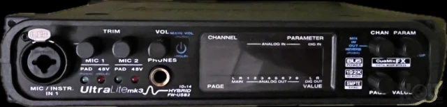 MOTU Ultralite MK3 Hybrid