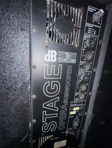 Ενεργό Subwoofer dB Technologies Stage Opera 61.15 (Act