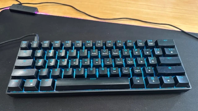 HK Gaming GK61 Gaming Μηχανικό Πληκτρολόγιο