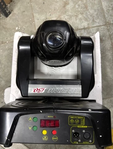 Σετ 2x Κινούμενες Κεφαλές Φωτισμού Apollo AP-V2250 150W