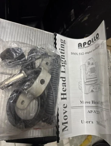 Σετ 2x Κινούμενες Κεφαλές Φωτισμού Apollo AP-V2250 150W