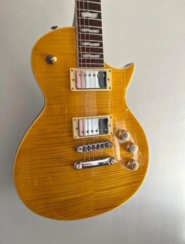 ESP LTD EC-256 FM Lemon Drop Vintage