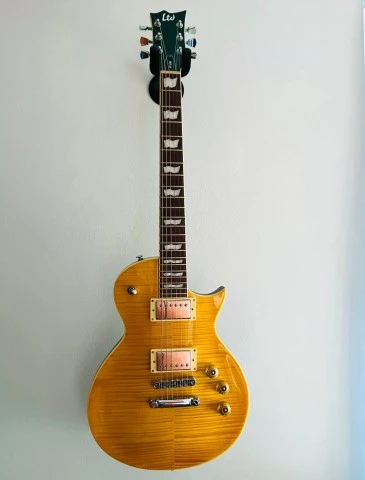 ESP LTD EC-256 FM Lemon Drop Vintage