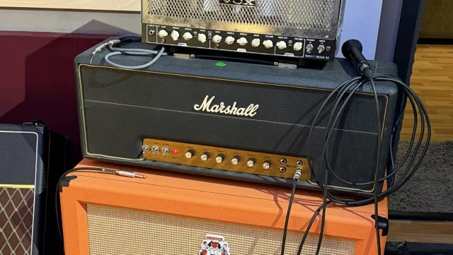 Marshall 1959 Superlead RI 1993 Black/Green levant