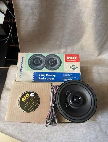 Vintage Ηχεία Αυτοκινήτου RTO CS-1202 120mm