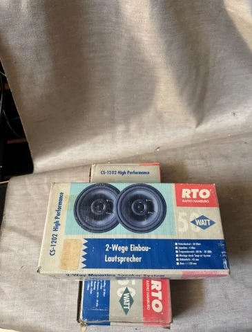 Vintage Ηχεία Αυτοκινήτου RTO CS-1202 120mm
